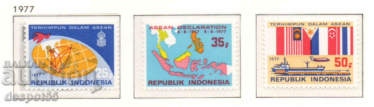 1977. Ινδονησία. Ένωση Εθνών Νοτιοανατολικής Ασίας.