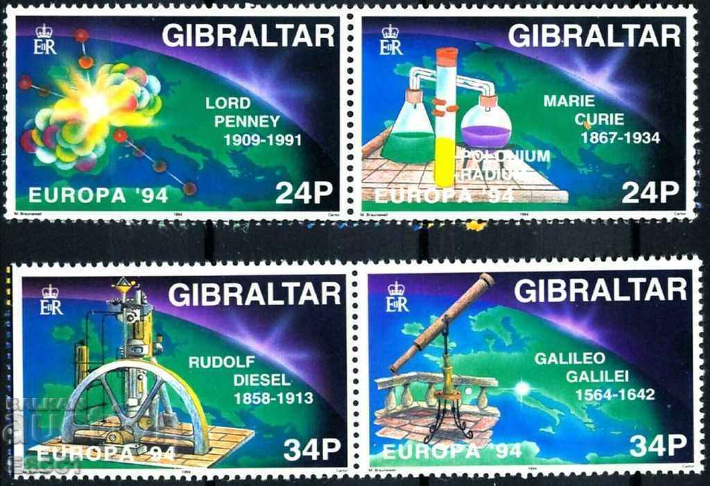 Чисти марки Европа СЕПТ 1994 от Гибралтар
