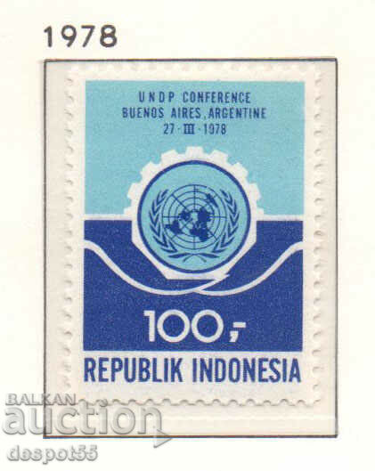 1978. Indonezia. Conferința Națiunilor Unite pentru tehnologie. cooperare.