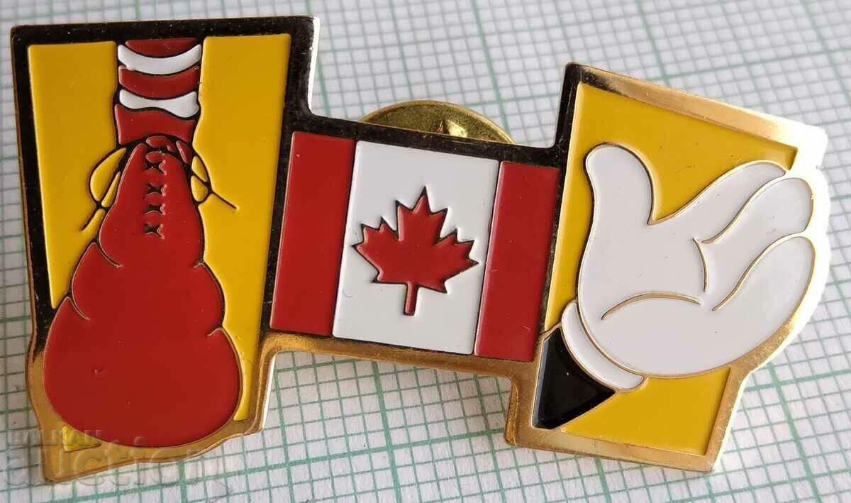 13738 Badge - Canada flag flag with price 4.00 BGN | € 2.05 13738 Badge - Canada flag flag with price 4.00 BGN | € 2.05