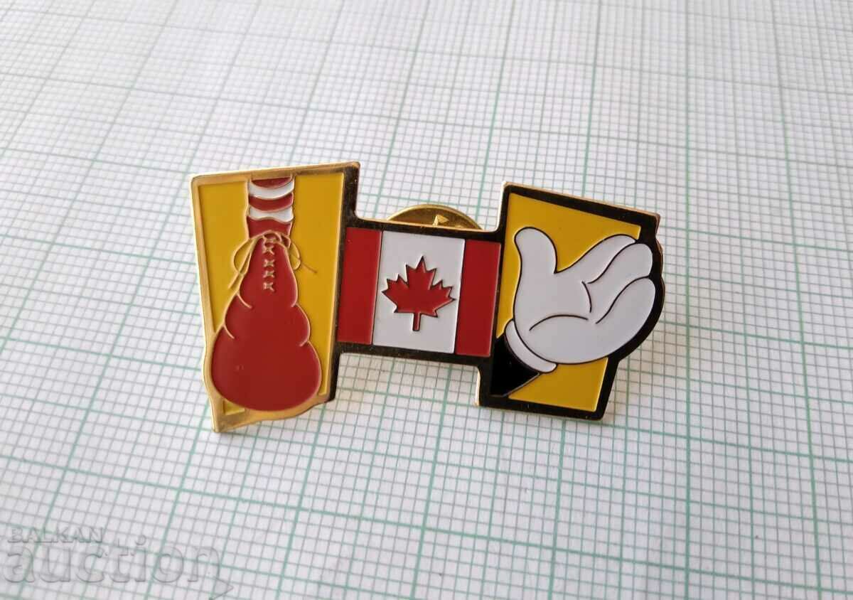 Auction 13738 Badge - Canada flag flag Auction 13738 Badge - Canada flag flag