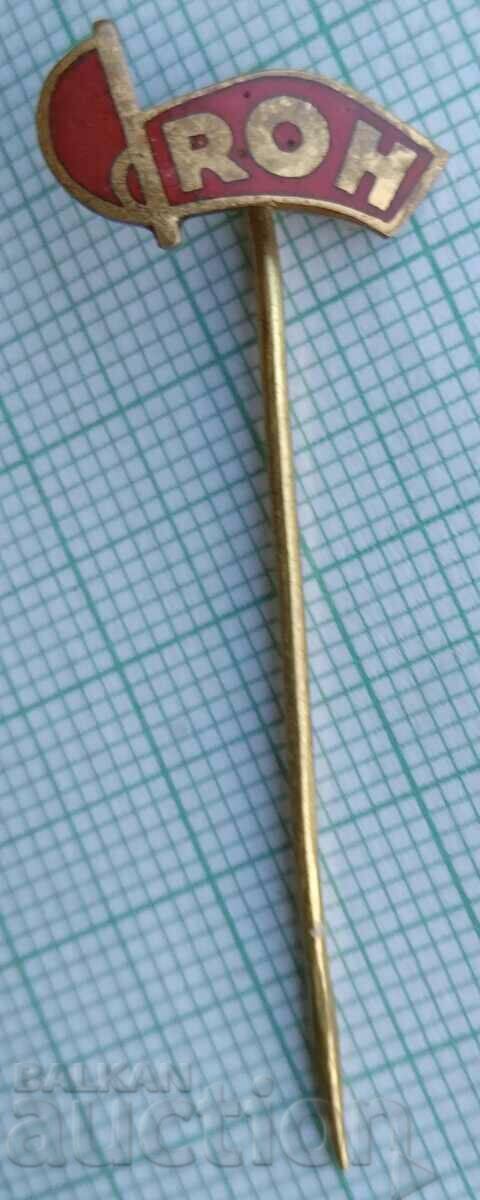 13748 flag flag RON - bronze enamel with price 2.00 BGN | € 1.02 13748 flag flag RON - bronze enamel with price 2.00 BGN | € 1.02