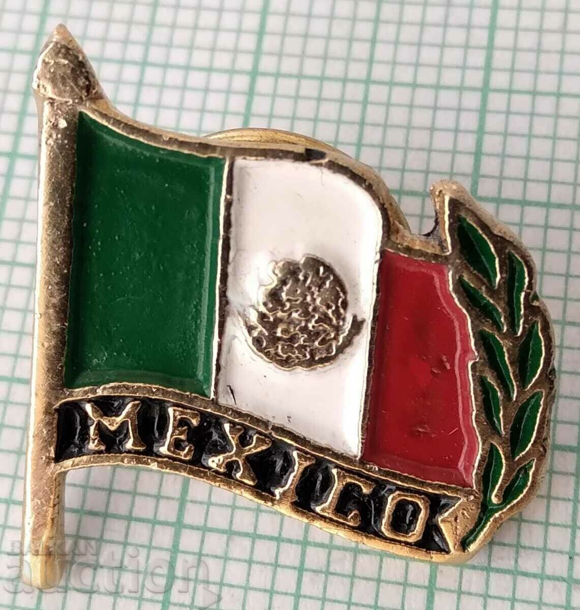 13751 Значка - знаме флаг Мексико