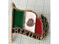 13751 Badge - flag flag Mexico