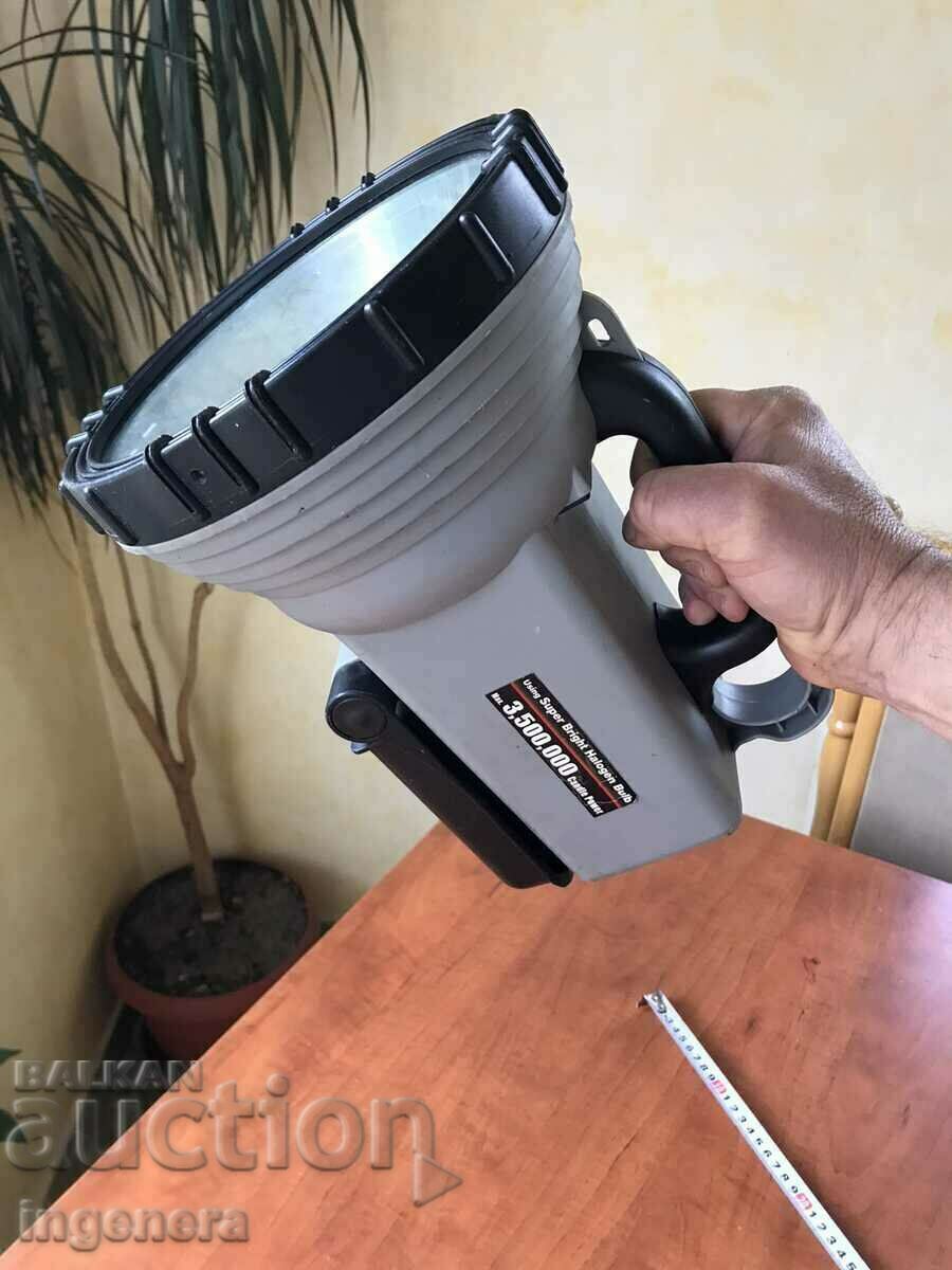 HUGE AND POWERFUL HALOGEN LANTERN MARKOV - 6 HUGE AND POWERFUL HALOGEN LANTERN MARKOV - 6