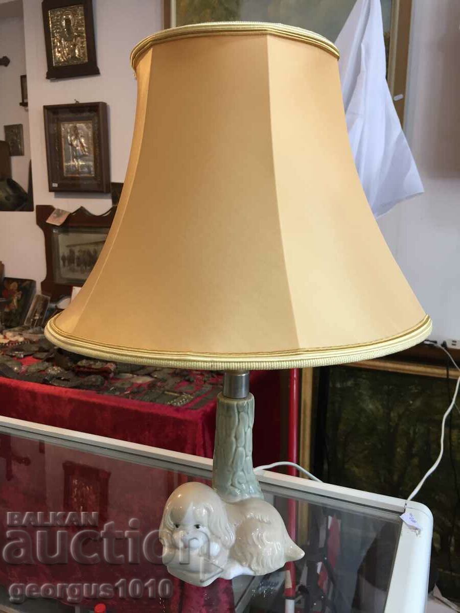 Spanish porcelain lamp M.REQUENA #4401