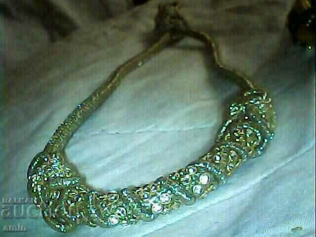 a beautiful necklace is a bracelet with crystals for costume with price 10.00 BGN | € 5.11 a beautiful necklace is a bracelet with crystals for costume with price 10.00 BGN | € 5.11