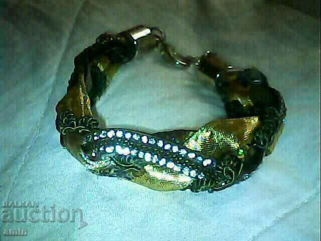 a beautiful necklace is a bracelet with crystals for costume a beautiful necklace is a bracelet with crystals for costume