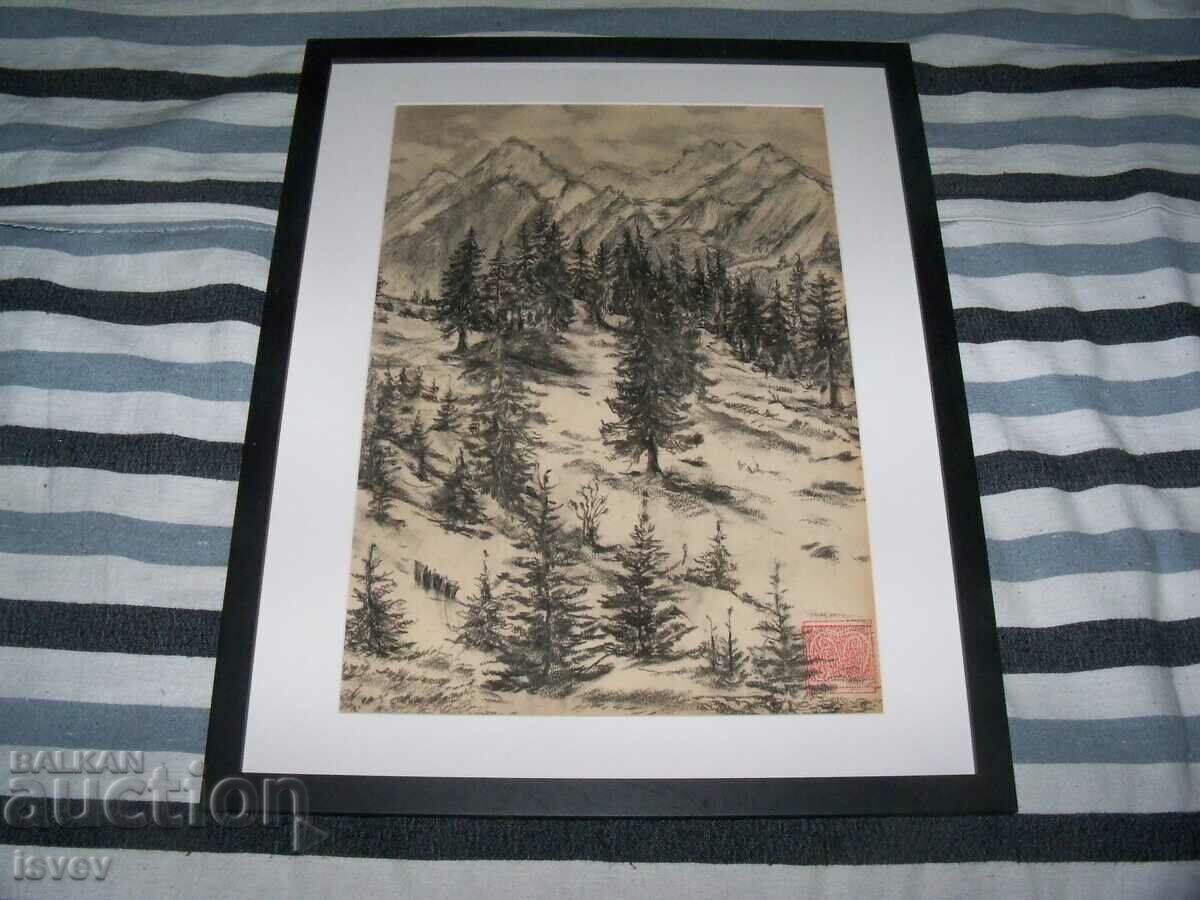 Beautiful landscape, graphics by the artist Desislava Ilieva - 5 Beautiful landscape, graphics by the artist Desislava Ilieva - 5