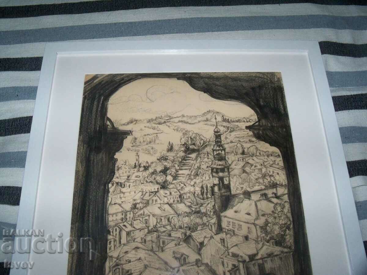 "Προβολή μέσω του παραθύρου" - όμορφο τοπίο, γραφικά με τιμή 170.00 BGN | € 86.92 "Προβολή μέσω του παραθύρου" - όμορφο τοπίο, γραφικά με τιμή 170.00 BGN | € 86.92