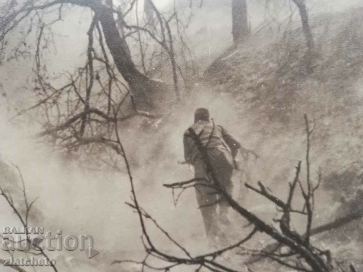 Auction Old photo 1945 Attack Yastrebici Yugoslavia 31 regiment 12 division Auction Old photo 1945 Attack Yastrebici Yugoslavia 31 regiment 12 division