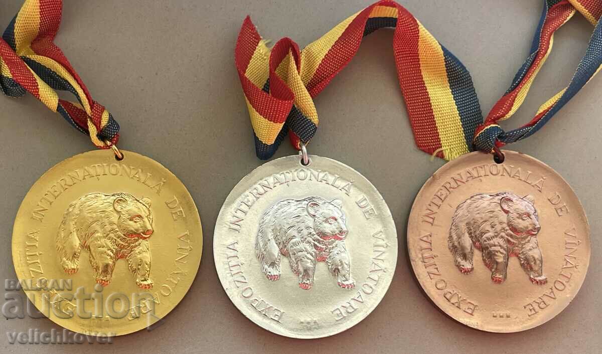 35189 Ρουμανία μετάλλια Διεθνής Έκθεση Κυνηγιού Βουκουρέστι