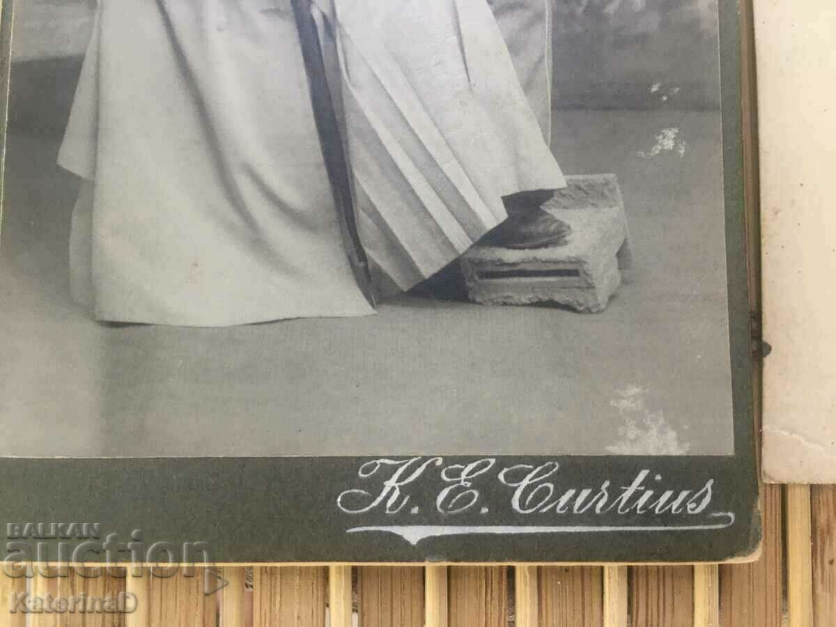 Lot de fotografii militare vechi bulgare / Card 1908 - 5