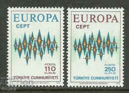 Turcia 1972 Europa CEPT (**) curat, netimbrat