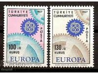 Turcia 1967 Europa CEPT (**) curat, netimbrat