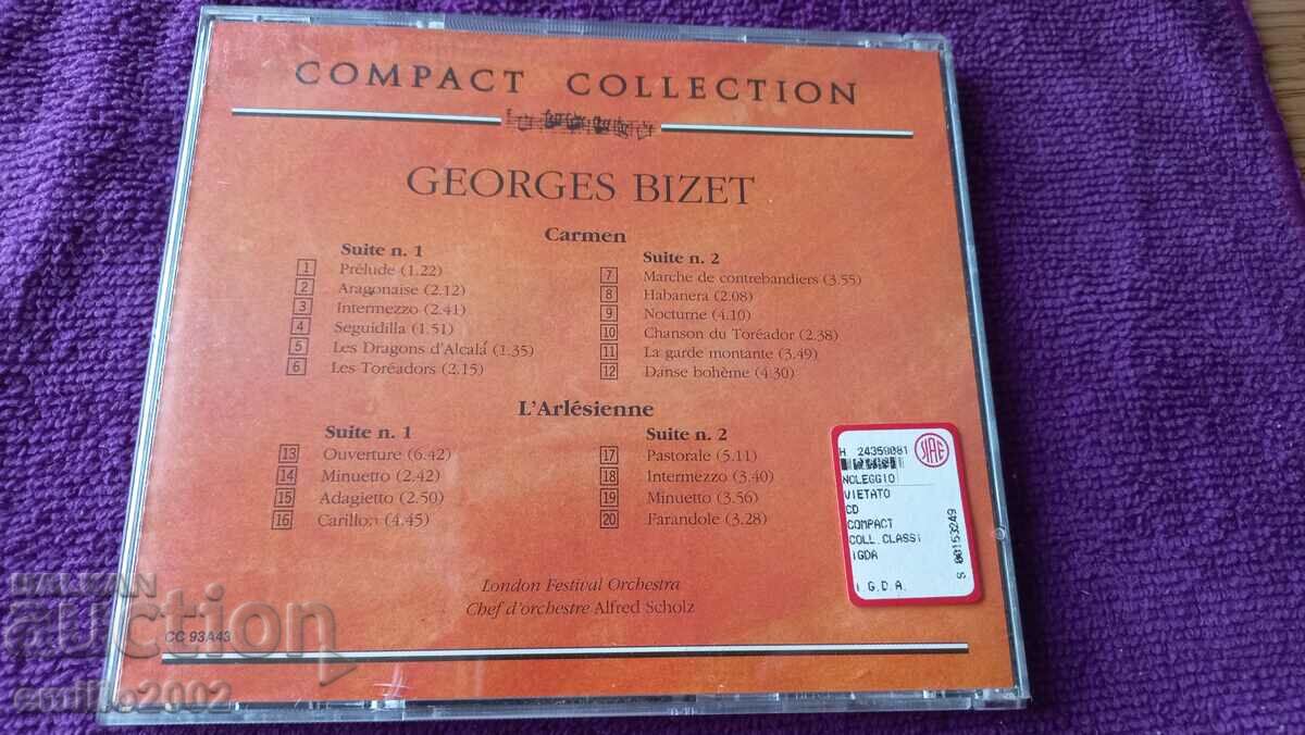 Auction  Audio CD - G.Bizet
