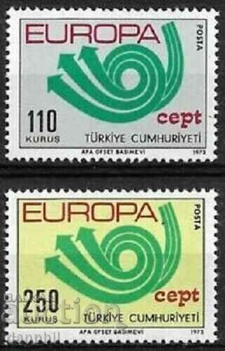 Turcia 1973 Europa CEPT (**) curat, netimbrat