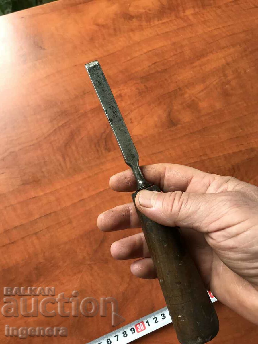 CHISEL CHISEL OLD CARPENTRY TOOL MARKOV - 6 CHISEL CHISEL OLD CARPENTRY TOOL MARKOV - 6