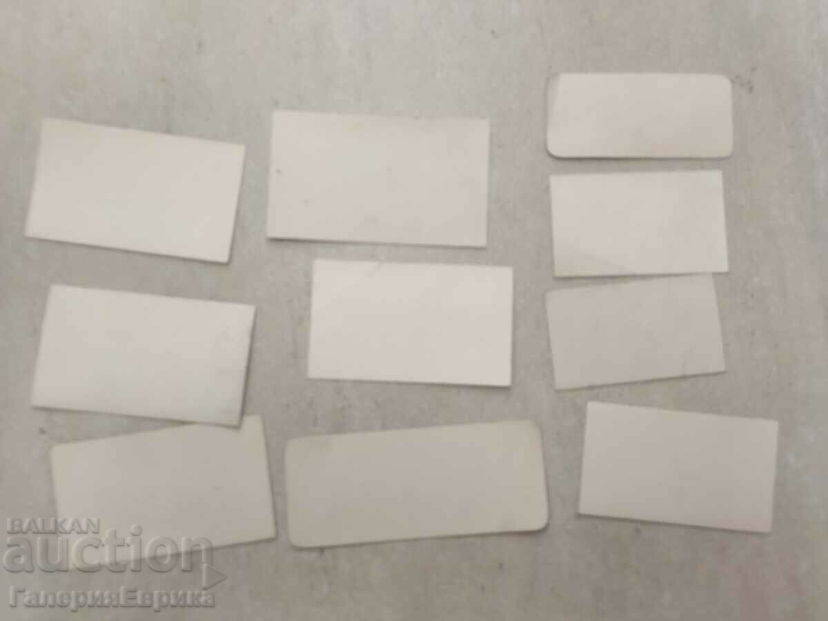 Lot of 10 old business cards 1899-1908 - 5 Lot of 10 old business cards 1899-1908 - 5