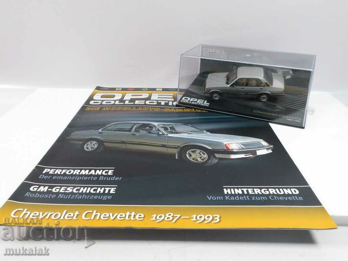 1:43 Eaglemoss Opel Chevrolet Chevette 1987 MODEL AUTO