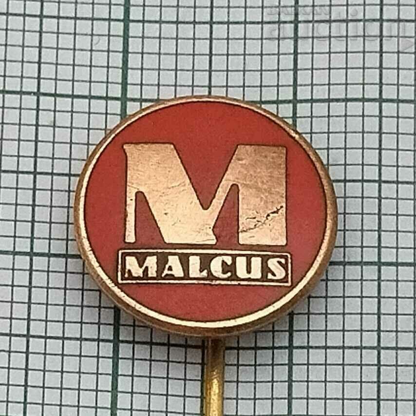 M MALCUS BADGE EMALT