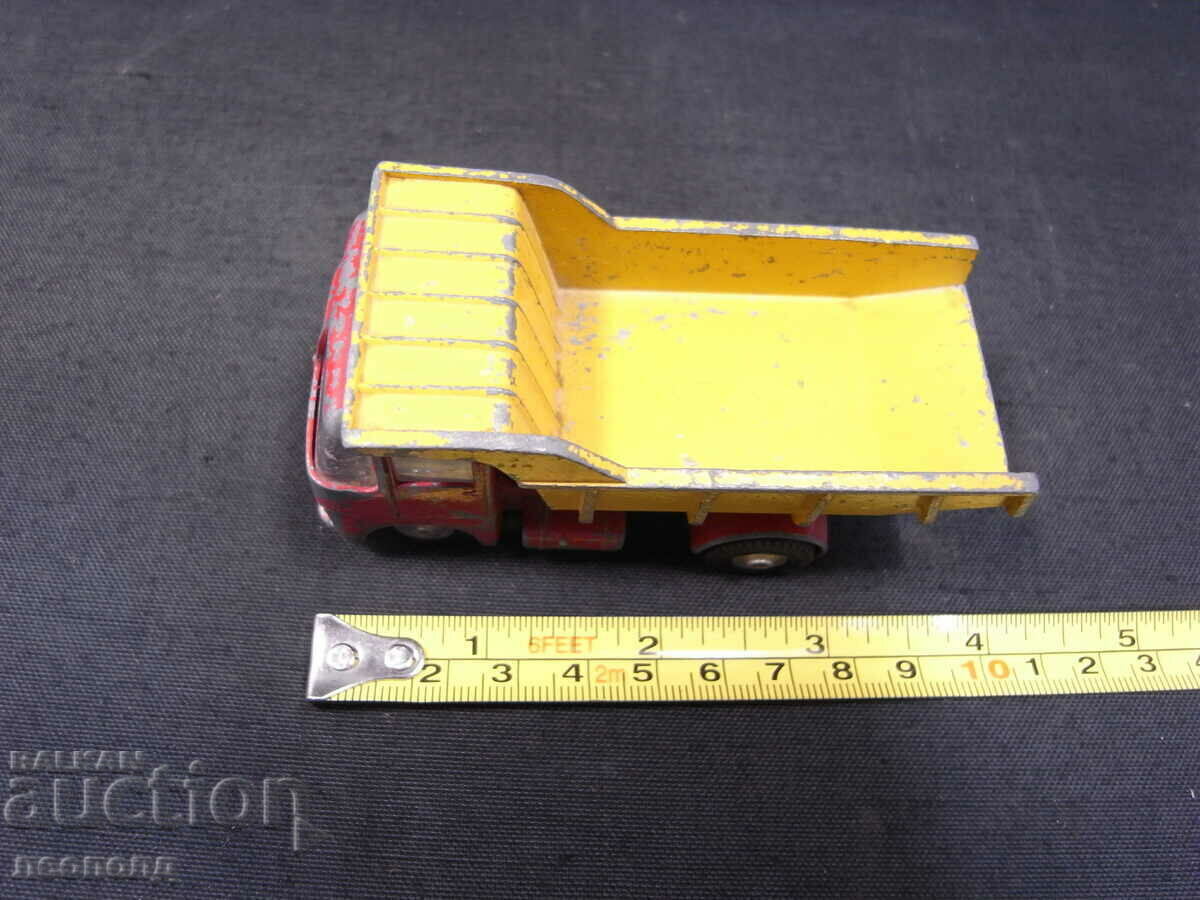 OLD RETRO METAL TROLLEY TRUCK E.R.F. CORGI TOYS - 7 OLD RETRO METAL TROLLEY TRUCK E.R.F. CORGI TOYS - 7