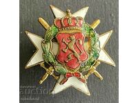 5437 Kingdom of Bulgaria badge Union of Reserve Officers
