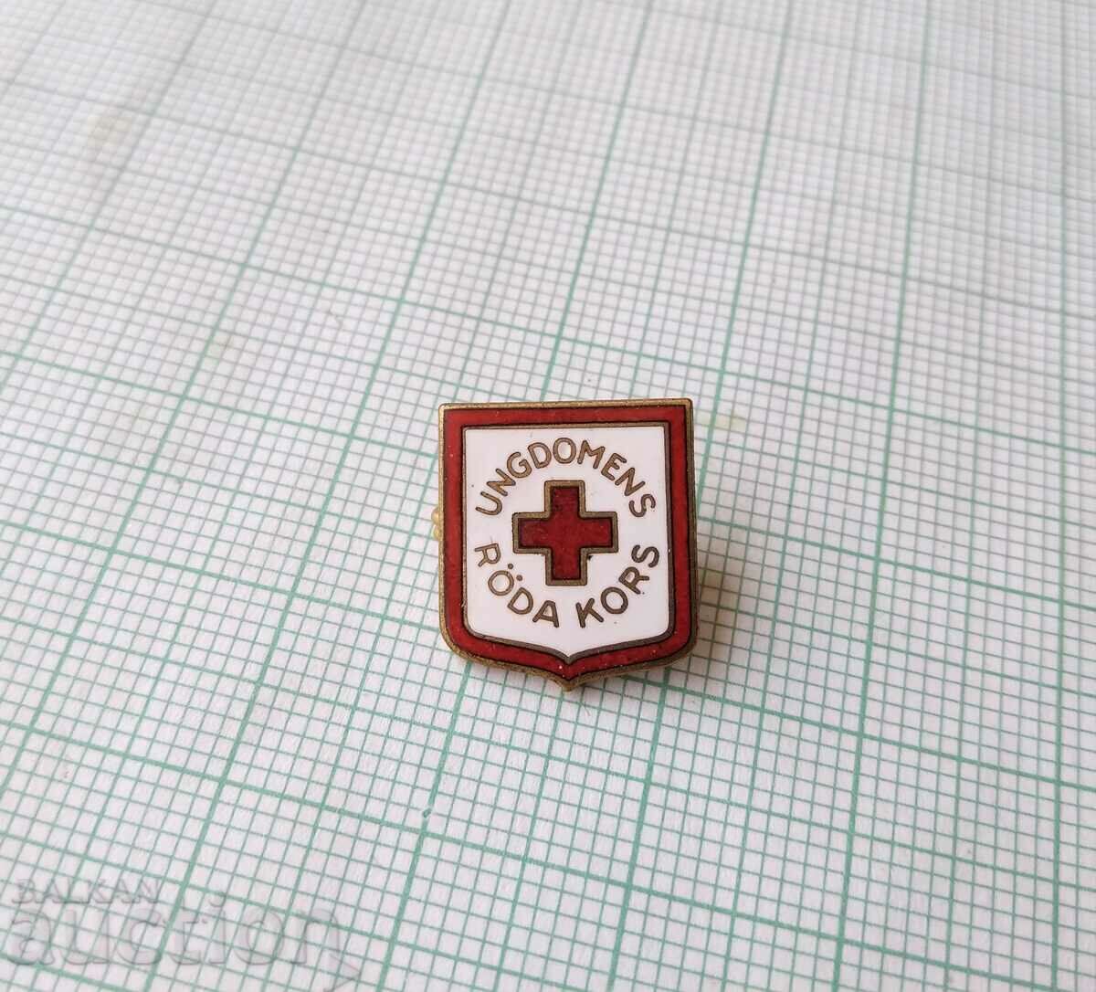 Auction 13806 - Youth Red Cross Sweden - bronze enamel Auction 13806 - Youth Red Cross Sweden - bronze enamel