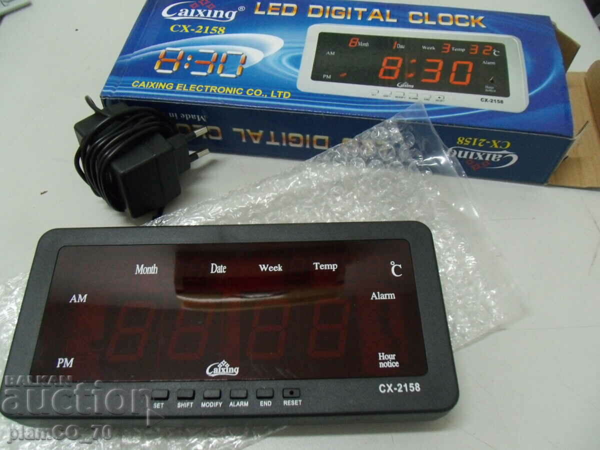 #*7089 Ψηφιακό ρολόι LED CAIXING