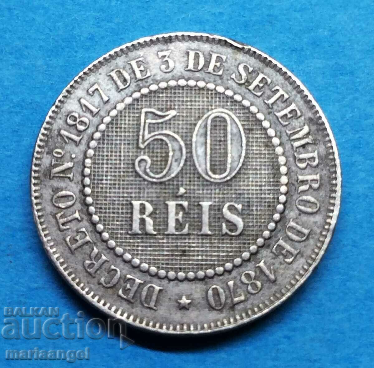 Brazilia 1886 50 Reiss
