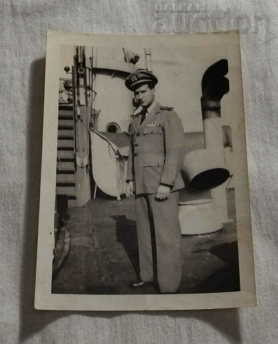 NAVAL OFFICER SHIP PHOTO