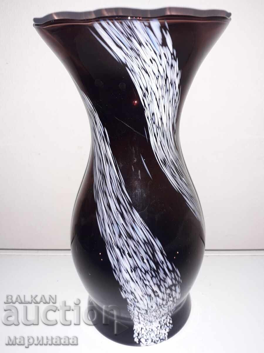Auction LARGE VASE. GLASS. GERMANY Auction LARGE VASE. GLASS. GERMANY