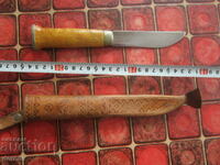 Incredible finch hunting knife with a cane