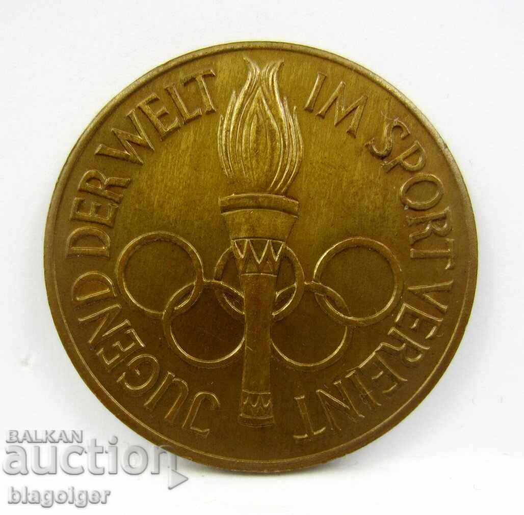 Plaque-German Olympic Medal-Rifle shooting with price 15.00 BGN | € 7.67 Plaque-German Olympic Medal-Rifle shooting with price 15.00 BGN | € 7.67