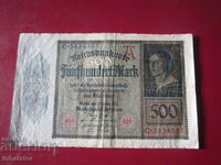 500 de mărci REICHSBANKNOT 1923 an 17,5 - 11 cm
