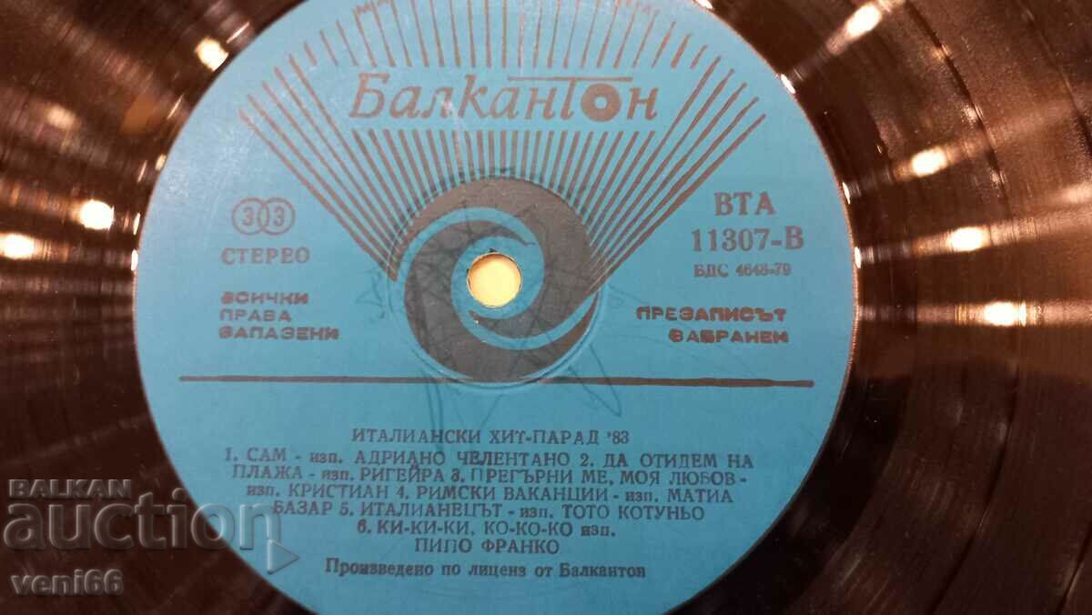 Auction VTA 11307 Italian hit prod Auction VTA 11307 Italian hit prod