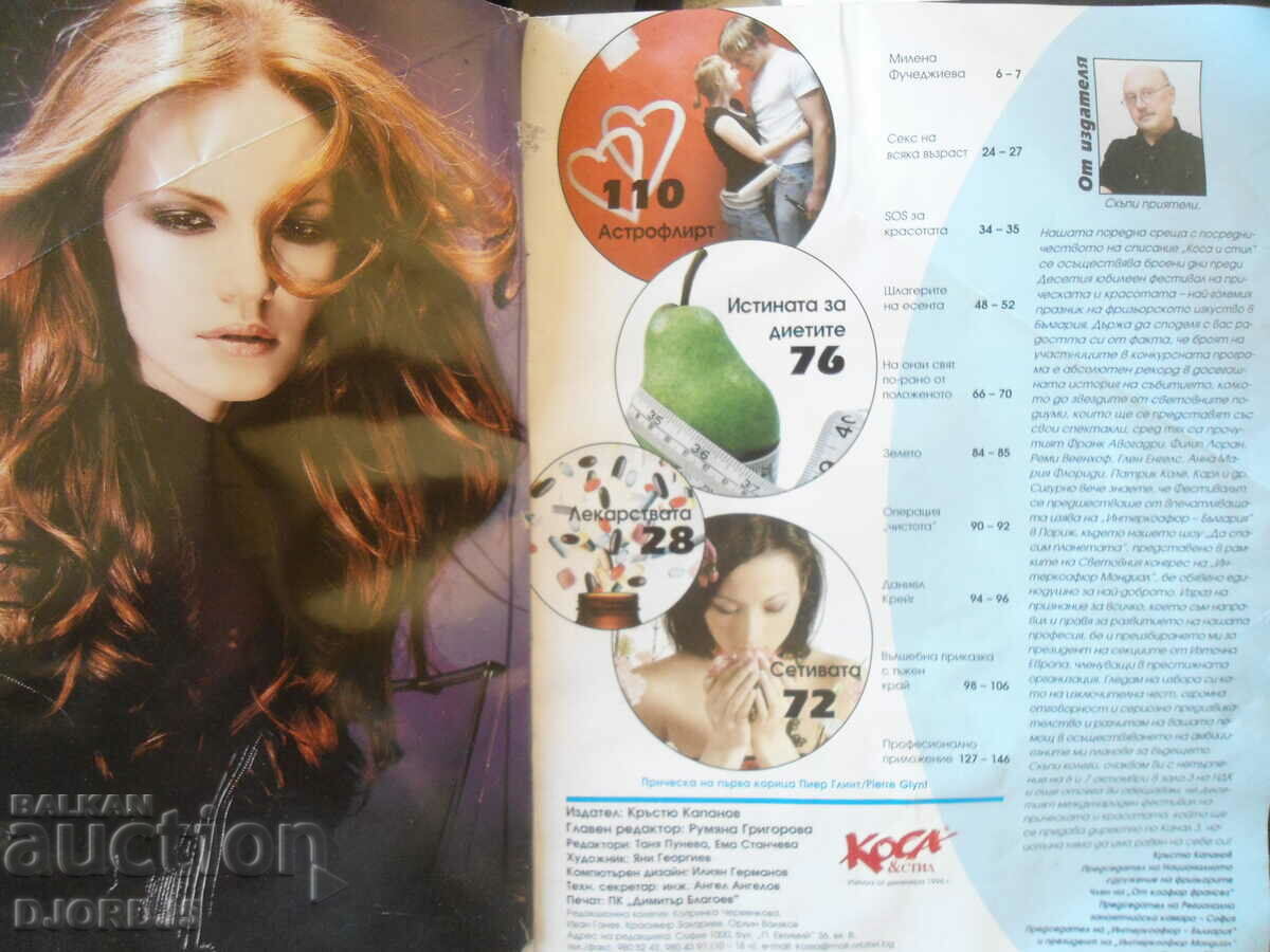 Hair & Style October 2007 with price 1.00 BGN | € 0.51