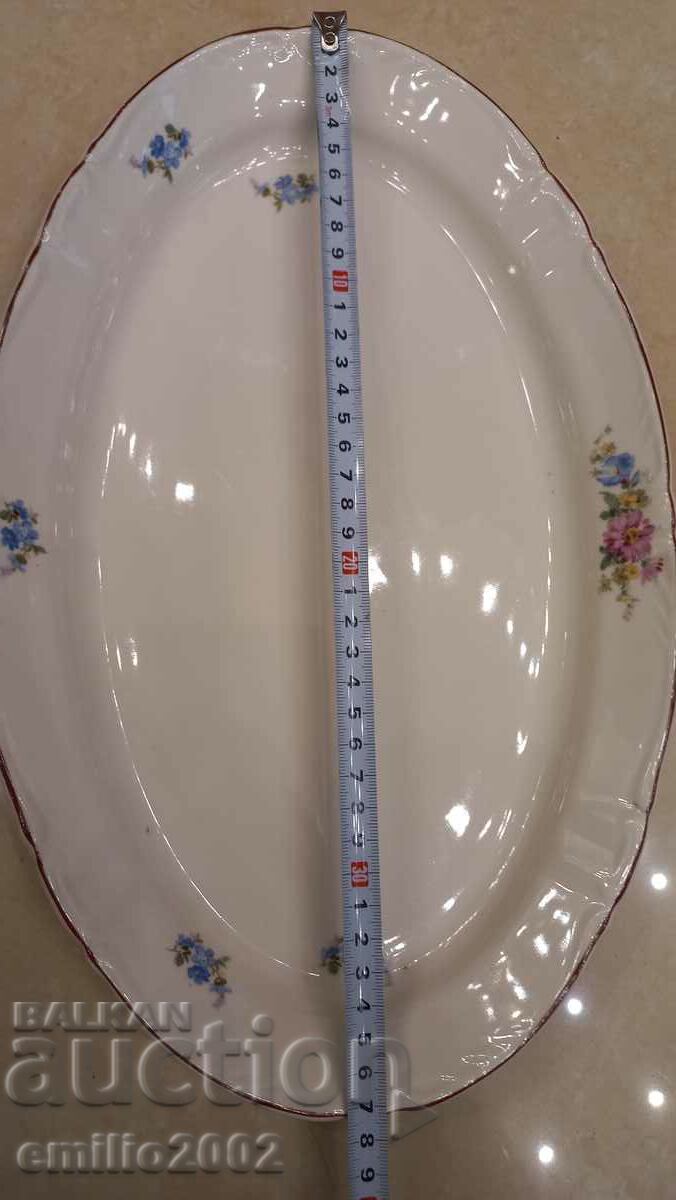 Delivery of Porcelain plate retro social Delivery of Porcelain plate retro social