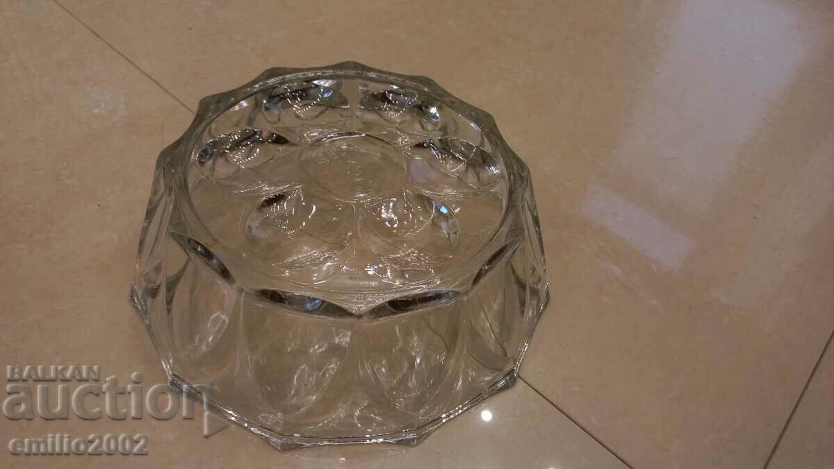 Auction  Glass fruit bowl retro soc
