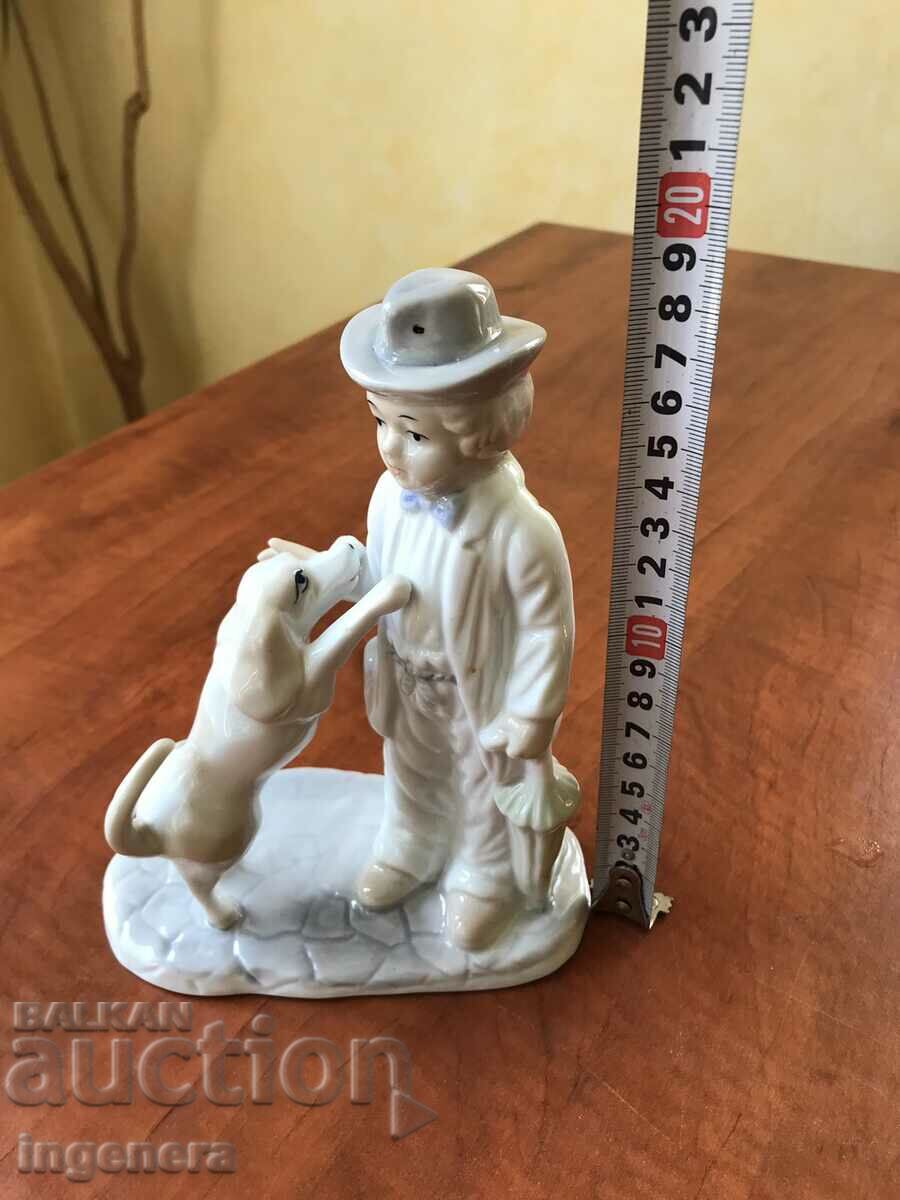 PORCELAIN FIGURE STATUTE GOLD with price 34.00 BGN | € 17.38 PORCELAIN FIGURE STATUTE GOLD with price 34.00 BGN | € 17.38