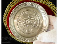 Καλαίσθητο πιάτο, κυνηγετική εικόνα, Διόνυσος