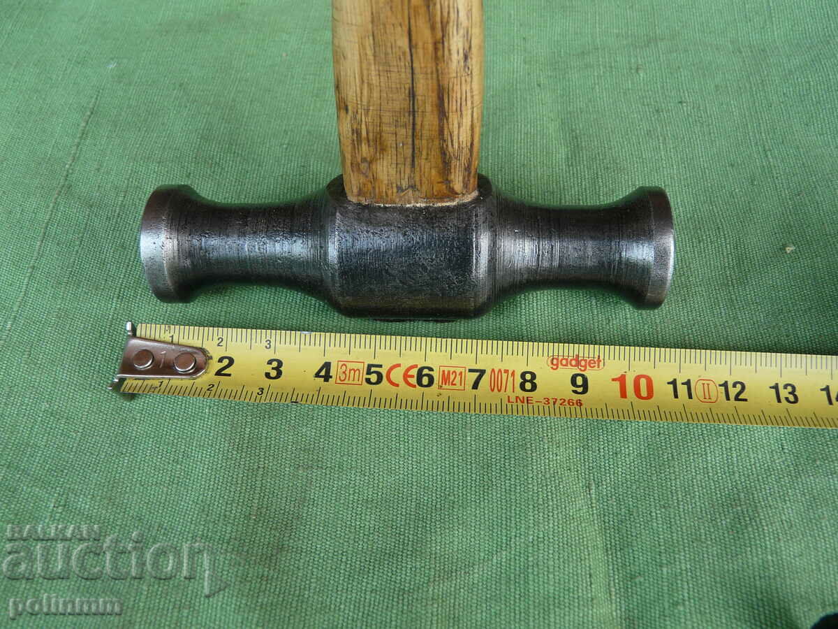 Auction Old German Tin Hammer - 227 Auction Old German Tin Hammer - 227