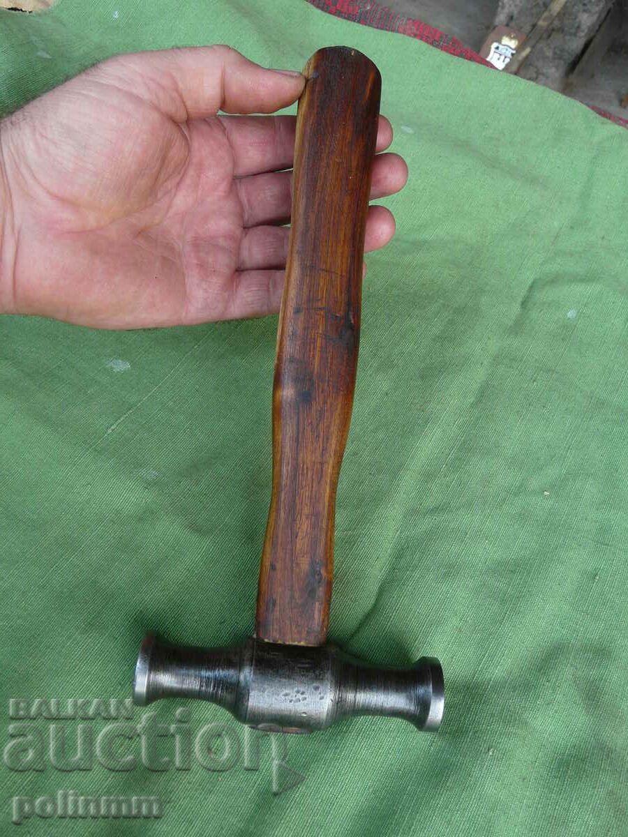 Old German Tin Hammer - 227 - 5 Old German Tin Hammer - 227 - 5