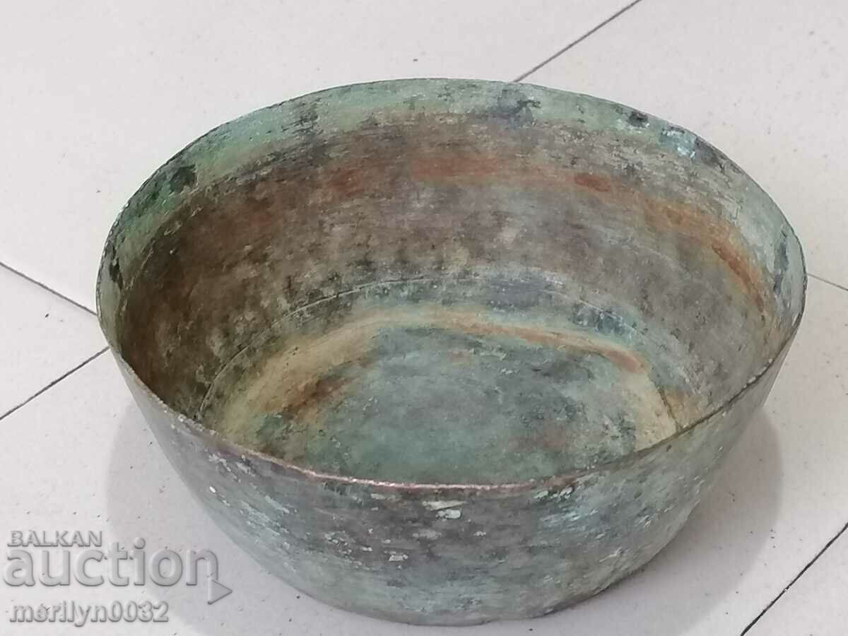 Copper bowl, copper vessel, copper panica, boiler, saucer - 6 Copper bowl, copper vessel, copper panica, boiler, saucer - 6
