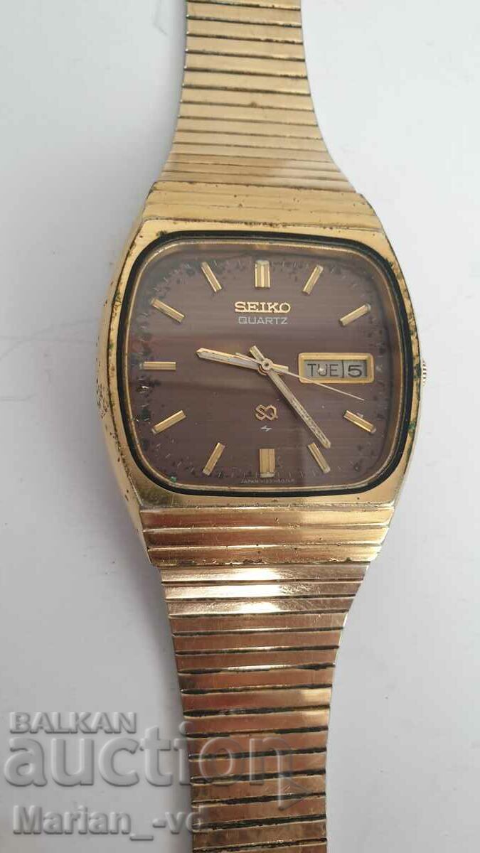 Ceas de cuarț pentru bărbați SEIKO SQ 7123-5010 DAY/DATE cu preț 70.00 BGN | € 35.79