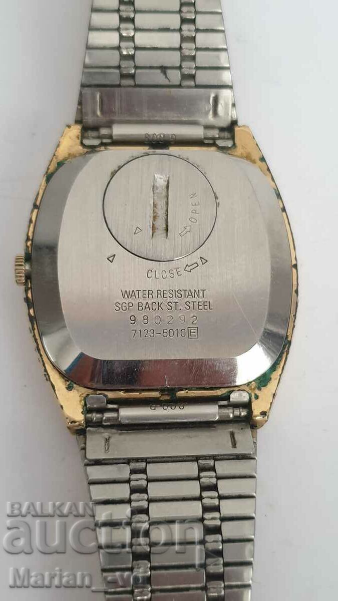 Ceas de cuarț pentru bărbați SEIKO SQ 7123-5010 DAY/DATE - 5