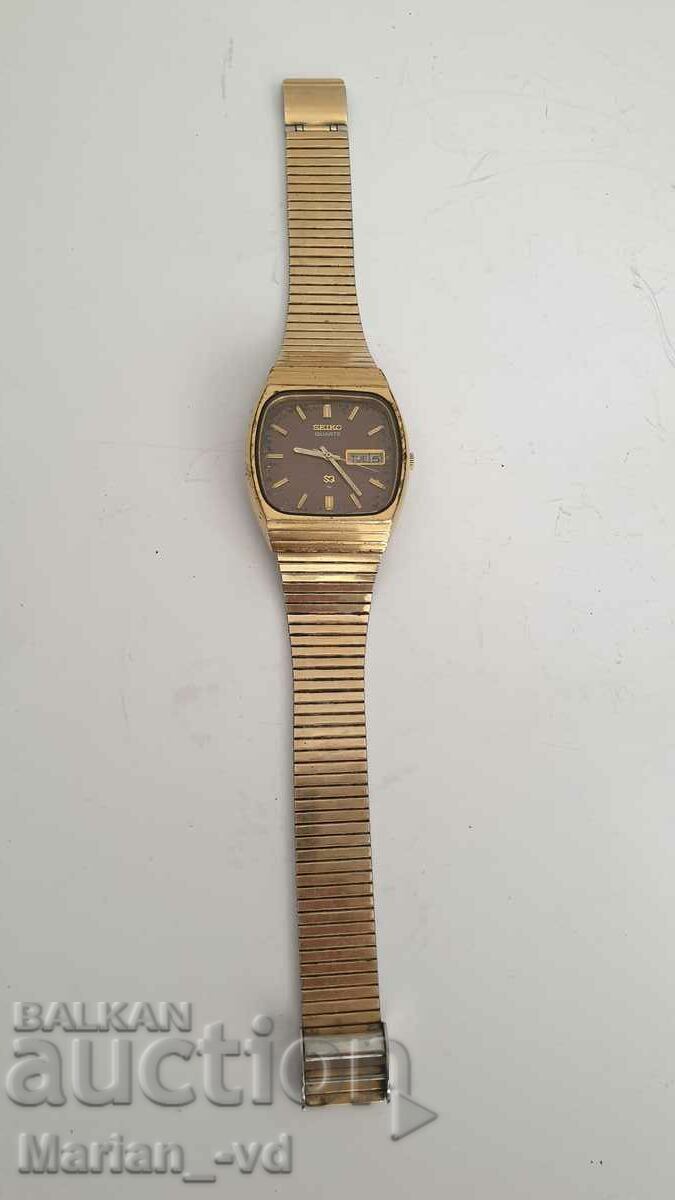 Ceas de cuarț pentru bărbați SEIKO SQ 7123-5010 DAY/DATE