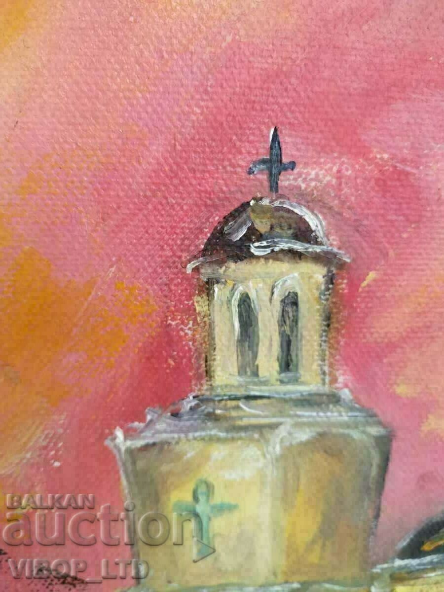 Delivery of artist Valery Donev (1954-2021), Church of the Assumption Delivery of artist Valery Donev (1954-2021), Church of the Assumption