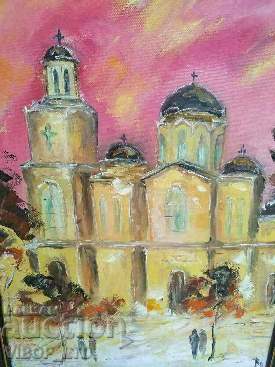 artist Valery Donev (1954-2021), Church of the Assumption - 6 artist Valery Donev (1954-2021), Church of the Assumption - 6