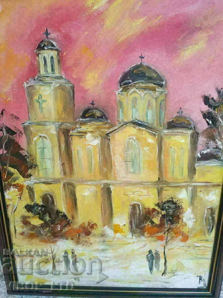 artist Valery Donev (1954-2021), Church of the Assumption artist Valery Donev (1954-2021), Church of the Assumption